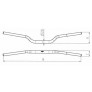 GUIDON RENTHAL TWINWALL