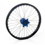 ROUE AV JANTE NOIR MOYEUX BLEU