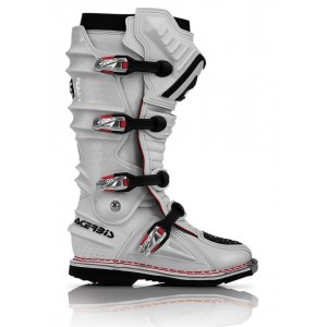 BOTTES ACERBIS blanche et rouge